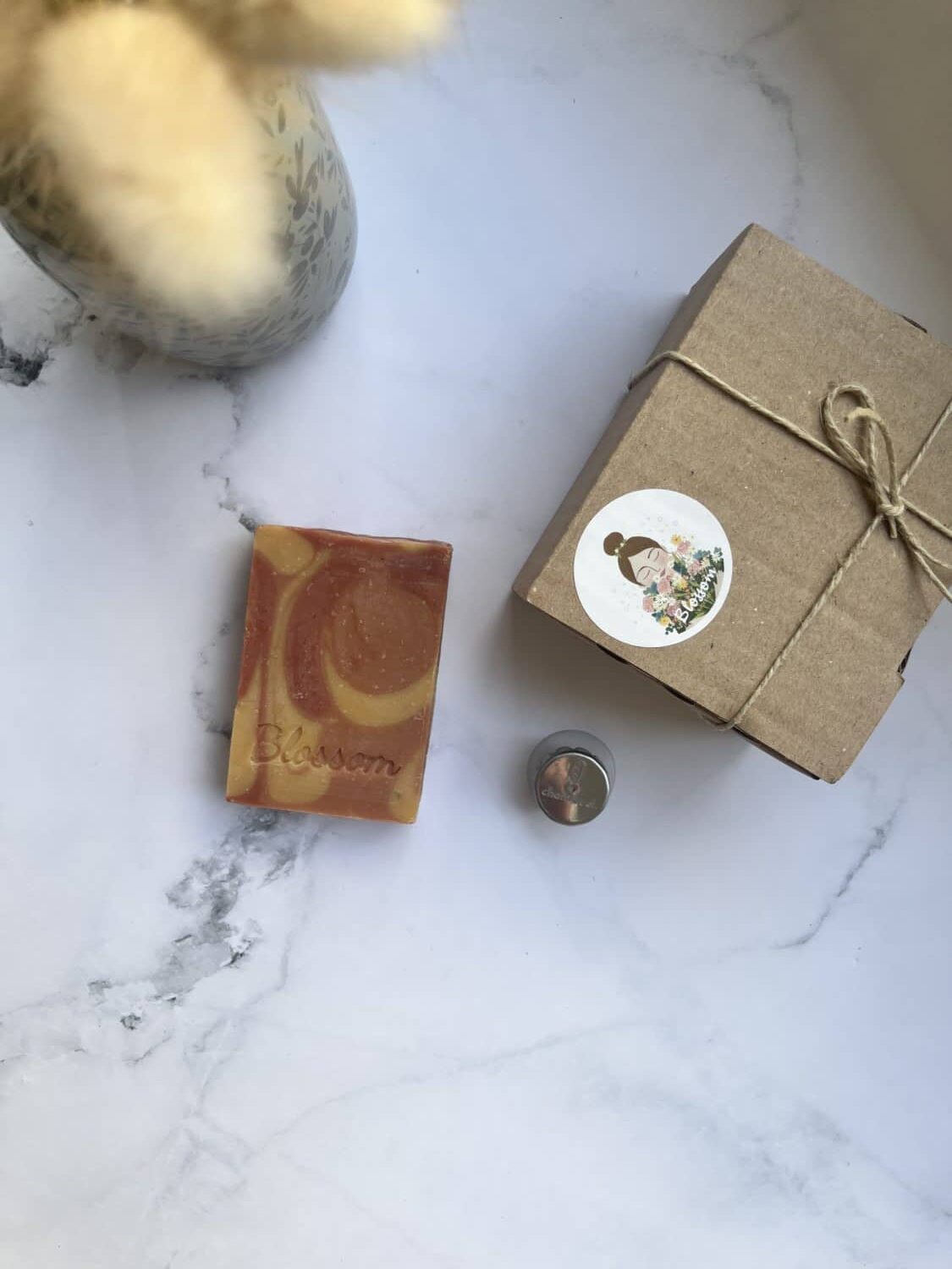 Box savon + porte-savon aimanté