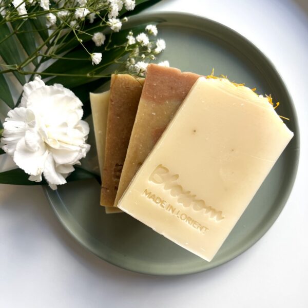 Savons saponifiés à froid sans parfum sans huiles essentielles
