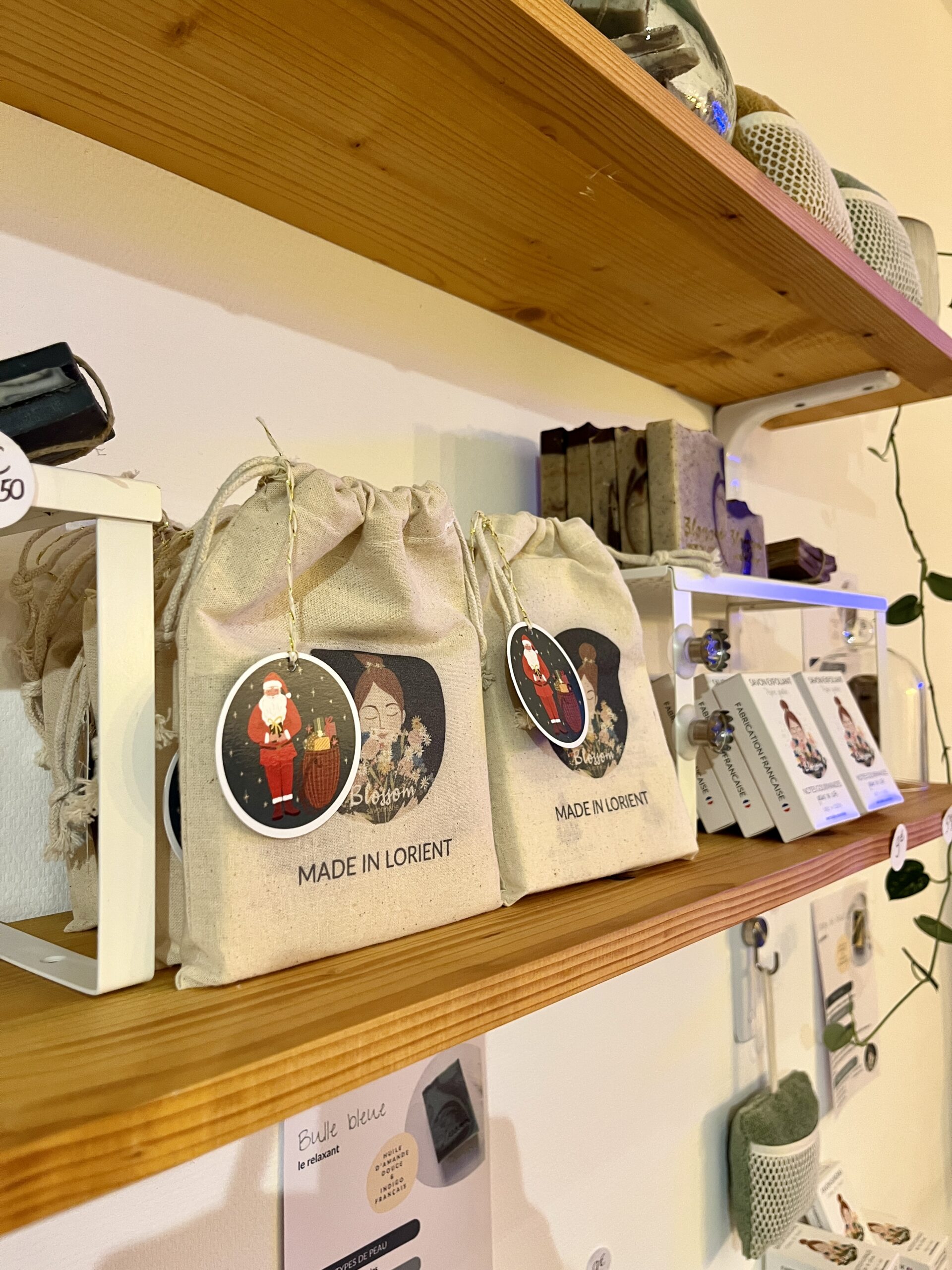 coffrets cadeaux de savons saponifies à froid fabriqués en France