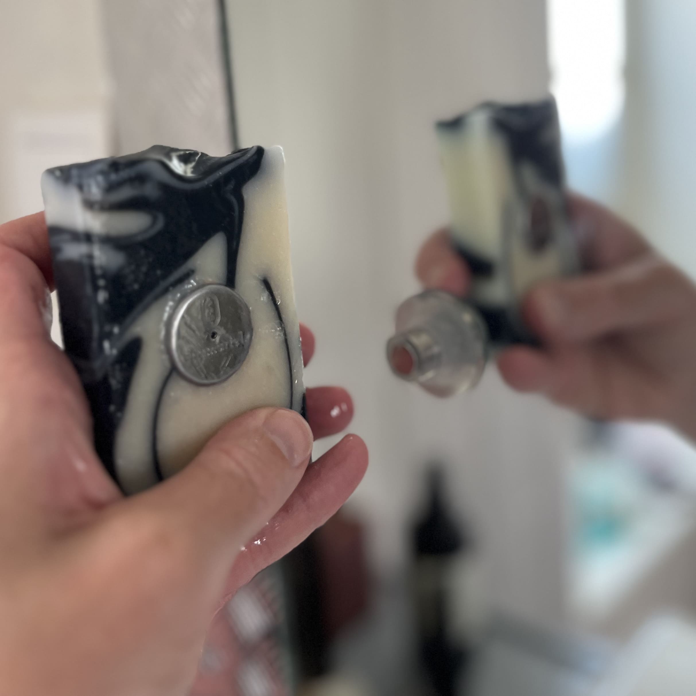 porte-savon aimanté pour savons artisanaux bretons