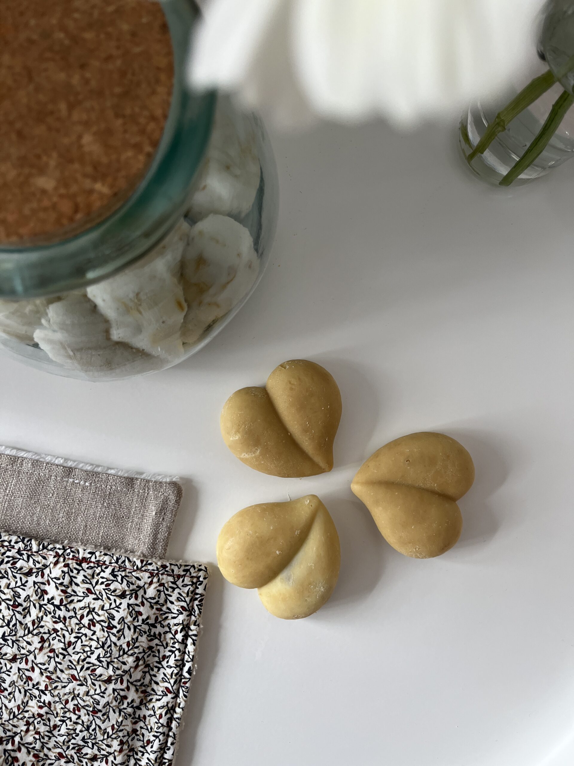 savon coeur pour les mariages ou idée cadeau naturelle