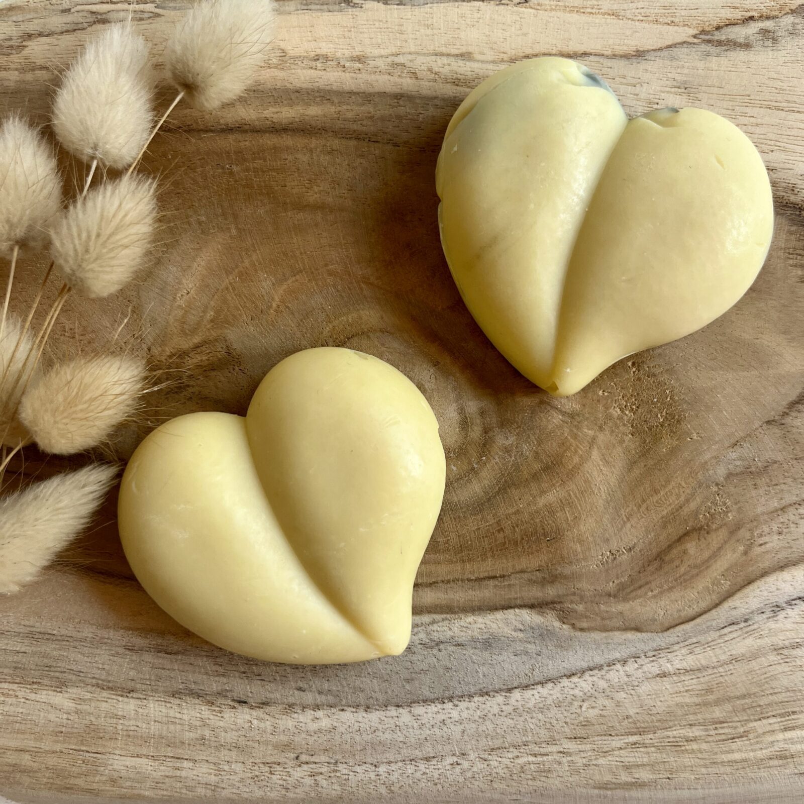 Savon en forme de coeur