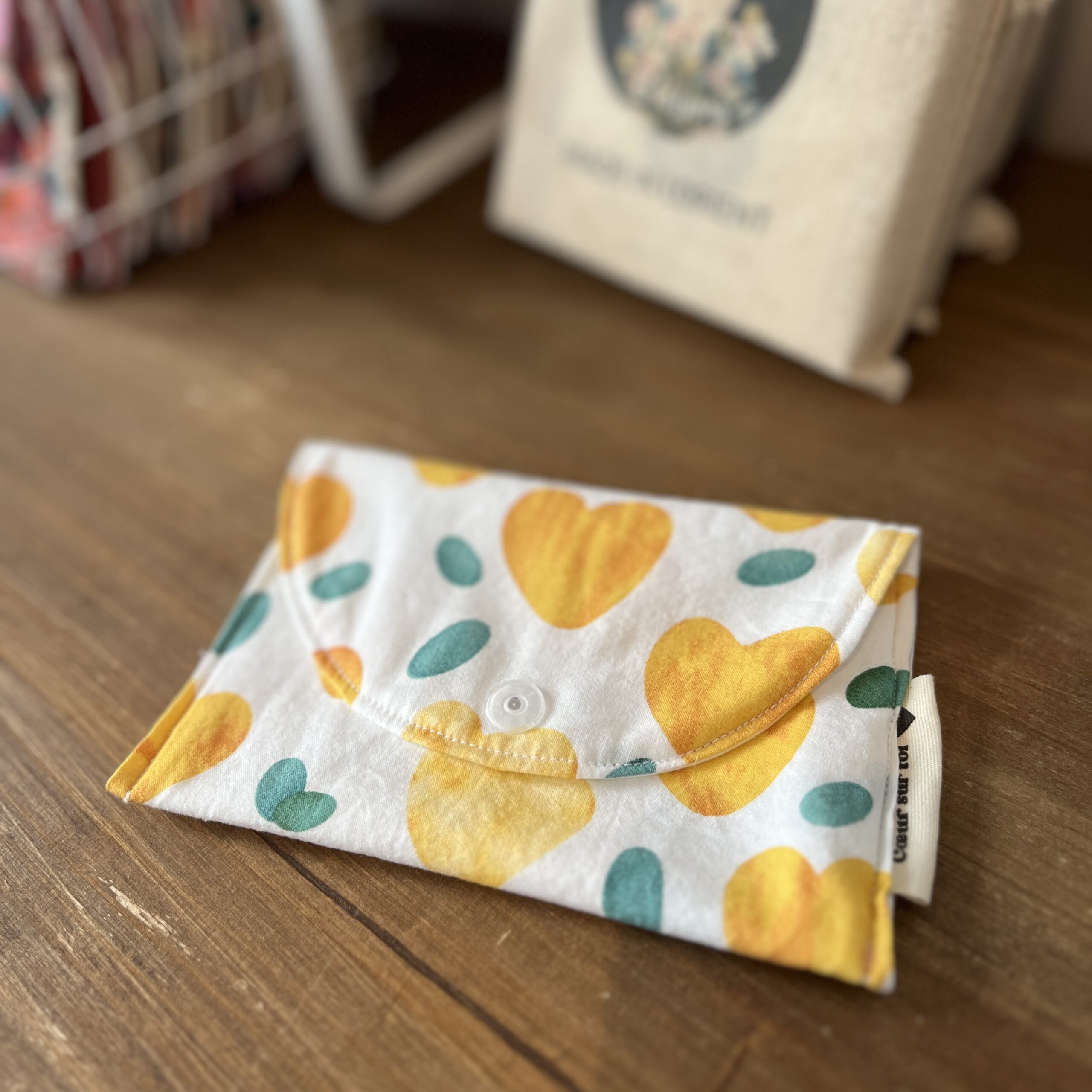 pochette savon solide artisanale