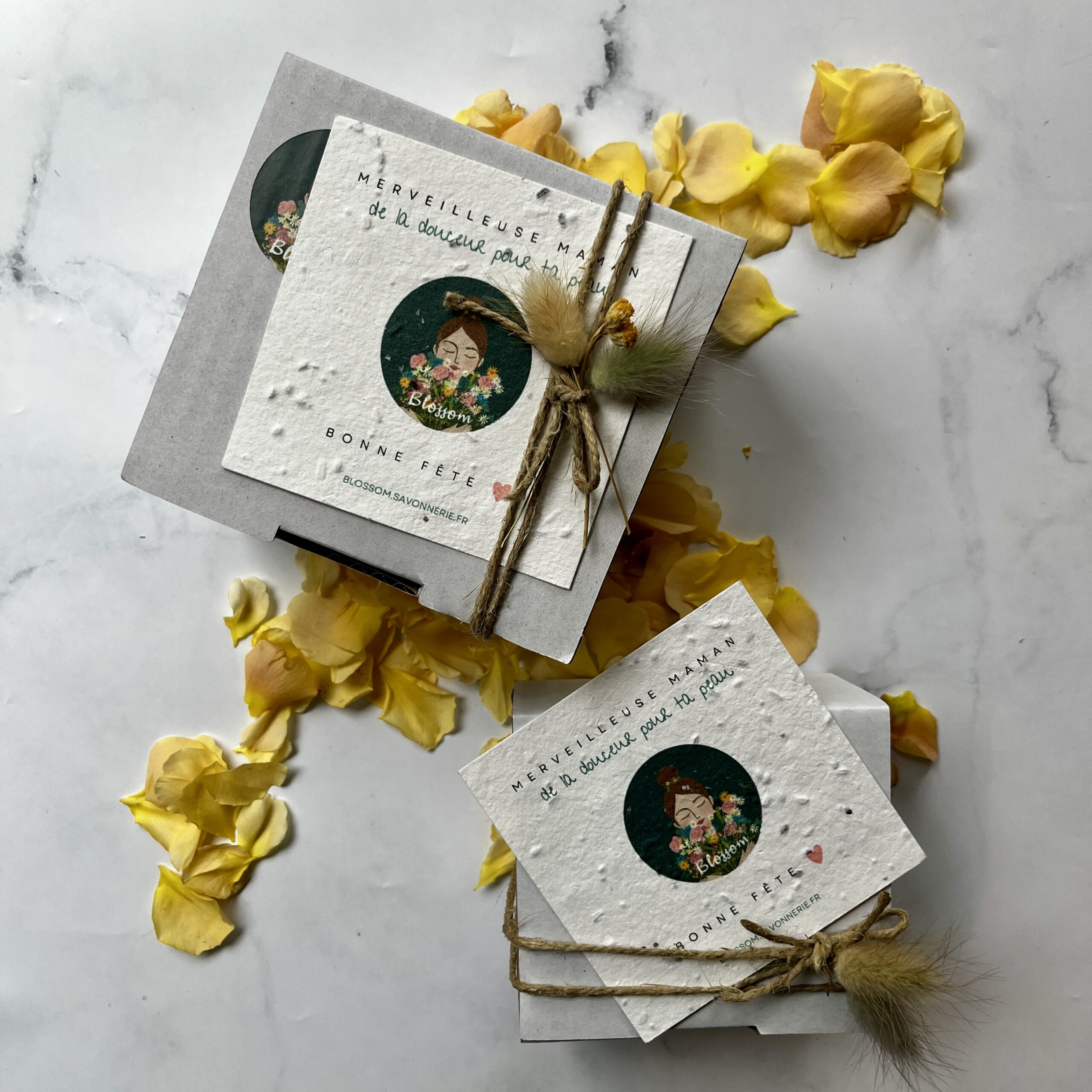 coffrets cadeaux savons blossom