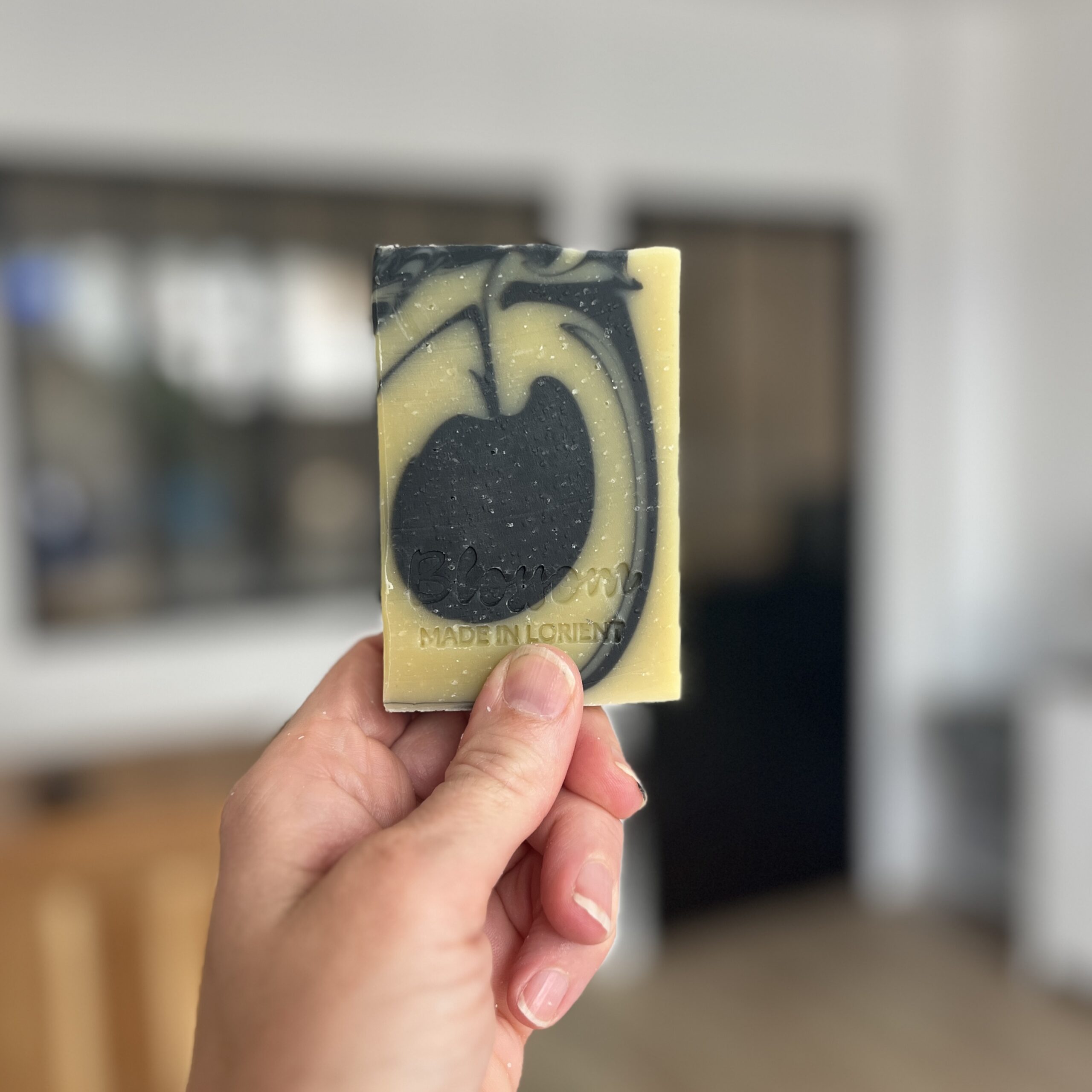 savon exfoliant gommage aux coquilles d'huîtres