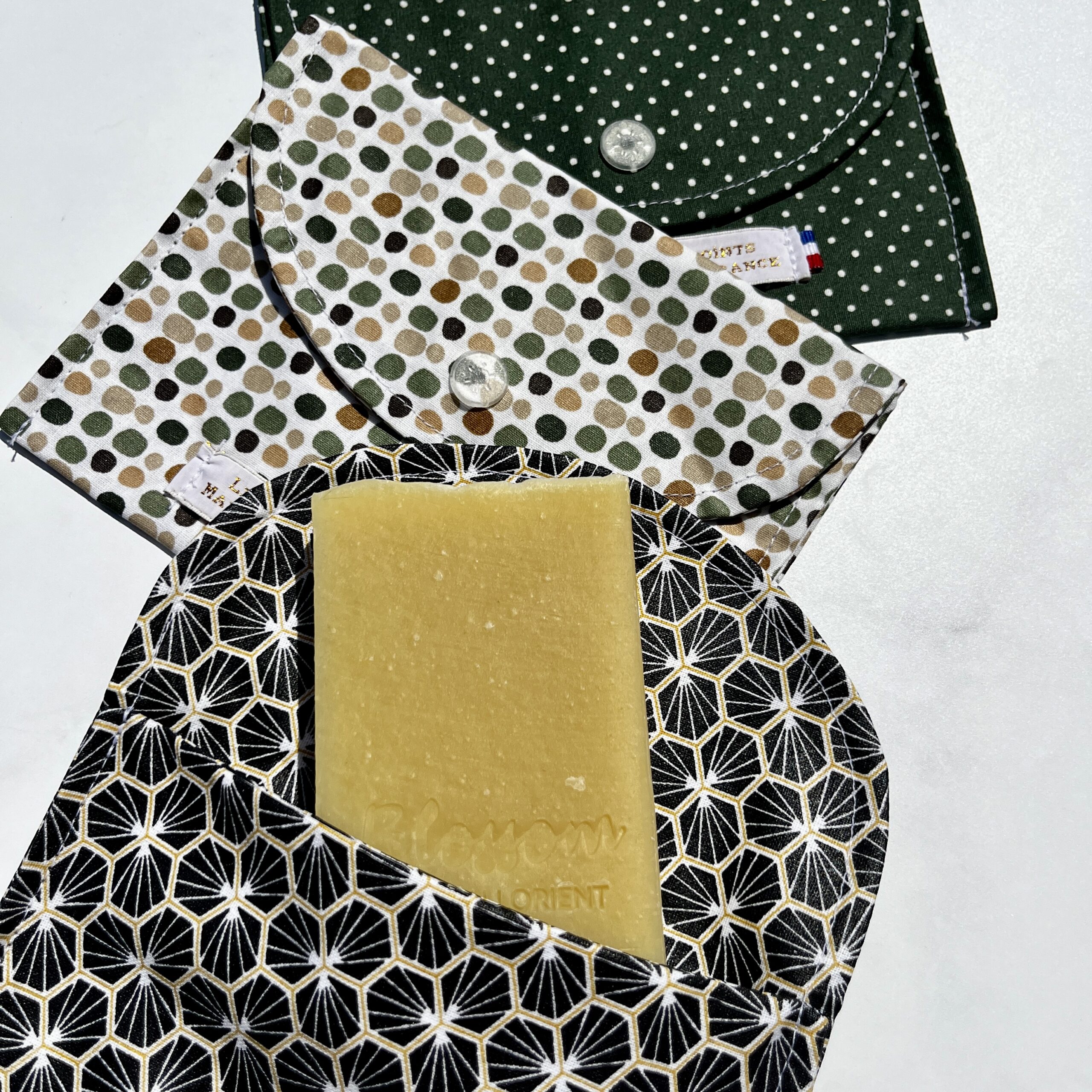 pochette savon solide