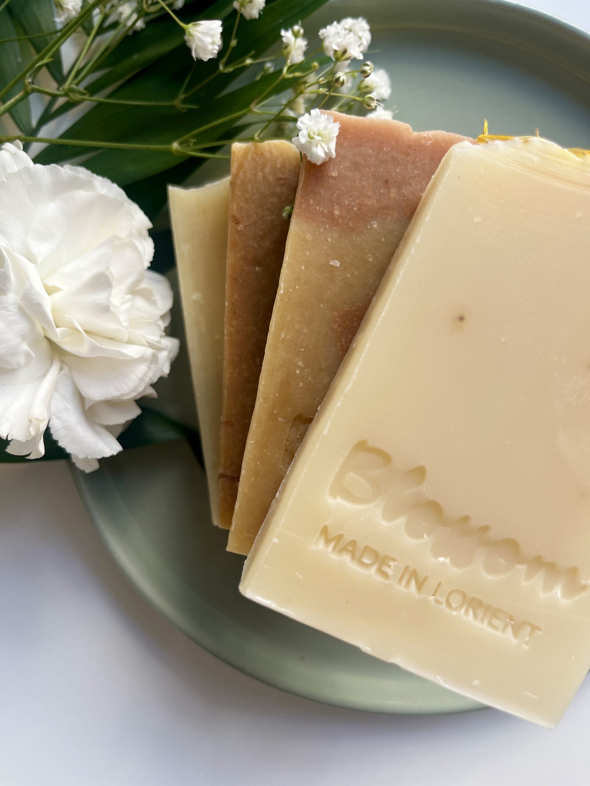 savons sans huiles essentielles fabriqués en Bretagne