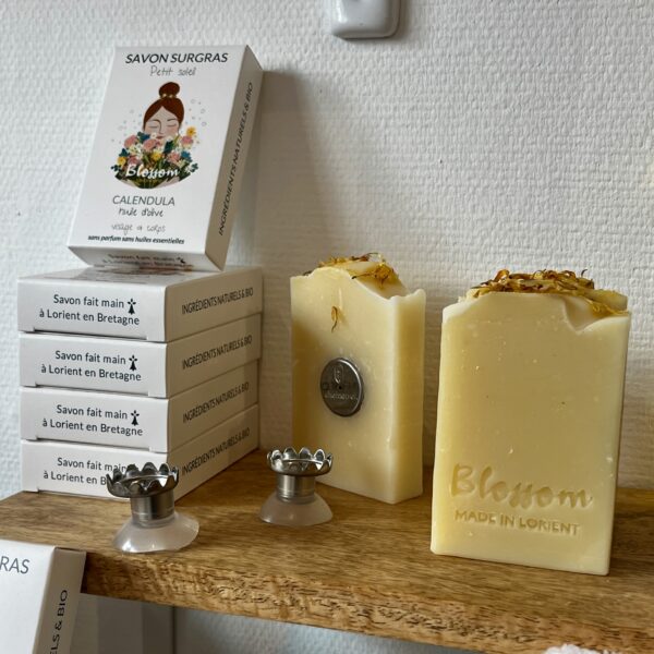 savon bio artisanal au calendula